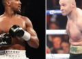BOXING : Anthony Joshua Turns Down Tyson Fury Challenge After Post-Fight Callout