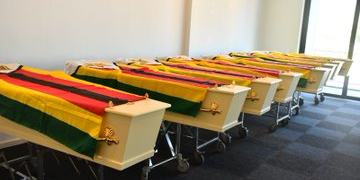 South Africa Returns Human Remains and Sacred Zimbabwe Bird to Zimbabwe