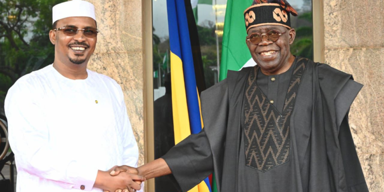 President Tinubu Receives Chad President Déby at Aso Rock