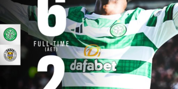 NIGERIA: Iheanacho’s Brace Fires Celtic Into Scottish Cup Final in 6–2 Win Over St Mirren