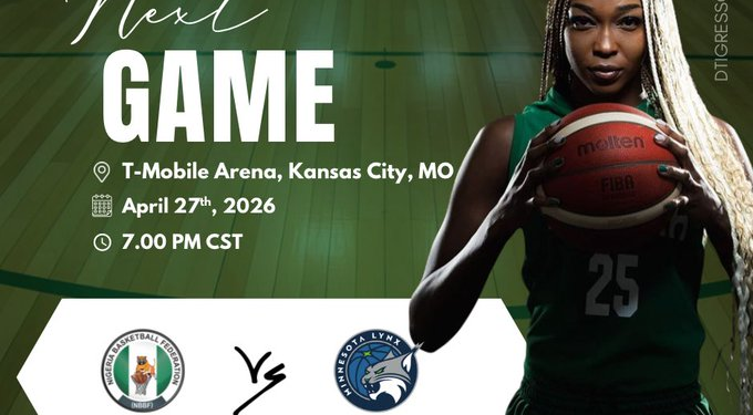 BASKETBALL: D’Tigress of Nigeria Face Minnesota Lynx Today in Second WNBA Friendlies