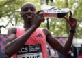 Kenya’s Sawe Breaks Two-Hour Barrier to Win London Marathon in Historic Run