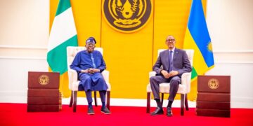 President Tinubu Meets Kagame in Kigali, Considers Visa-Free Policy for Rwandans