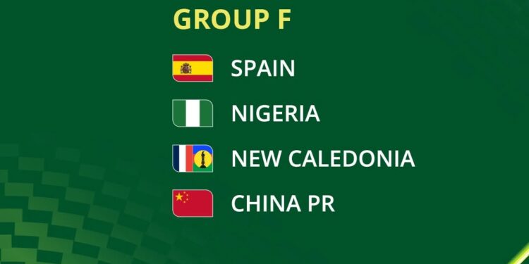 Falconets of Nigeria Draw Spain, China in U-20 Women’s World Cup