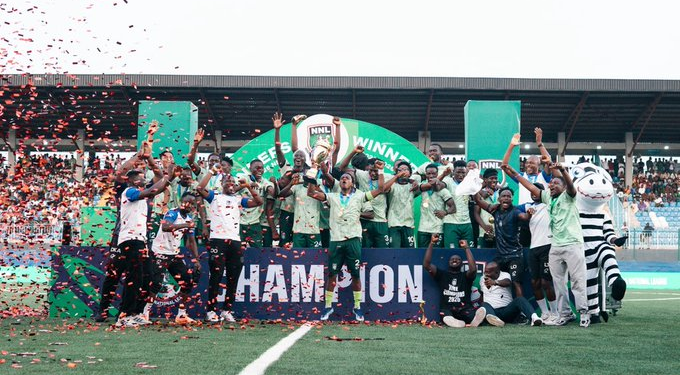 NIGERIA: Sporting Lagos Win First-Ever Nigeria National League Title