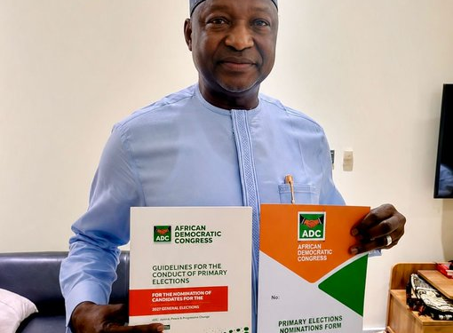 NIGERIA : Abubakar Malami Picks ADC Governorship Form For 2027 Kebbi Race