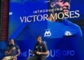 NIGERIA: Ex- Super Eagles, Victor Moses Meets Chelsea Fans at Lagos Engagement Event