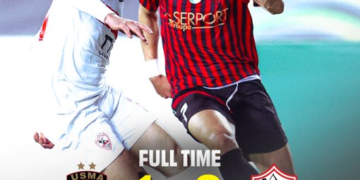 USM Alger Edge Zamalek 1-0 With Stoppage-Time Winner in CAF Final First Leg