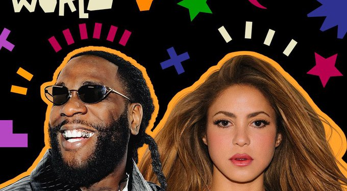 Shakira, Burna Boy Release Official 2026 World Cup Song ‘Dai Dai’