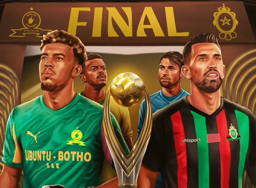 AS FAR, Sundowns Set For CAF Champions League Final Showdown Today