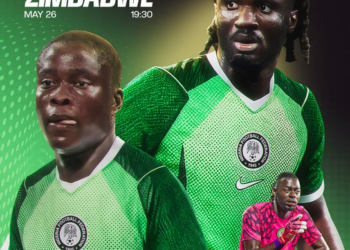 Super Eagles of Nigeria Take On Zimbabwe In Unity Cup Clash Today