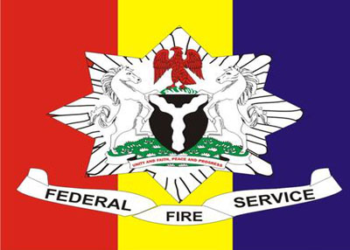 NIGERIA: Fire Guts Commercial Building Complex in  Tejuosho Area of Yaba