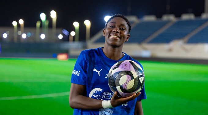 NIGERIA: Oshoala Nets Hat-Trick as Al Hilal Reach Saudi Women’s Cup Final