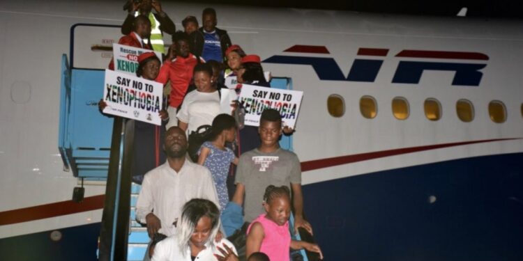 First Batch of Nigerians to Land in Lagos Thursday After South Africa Repatriation