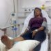(VIDEO) Nollywood Star Omeche Oko Hospitalised After On-Set Motorcycle Stunt Goes Wrong