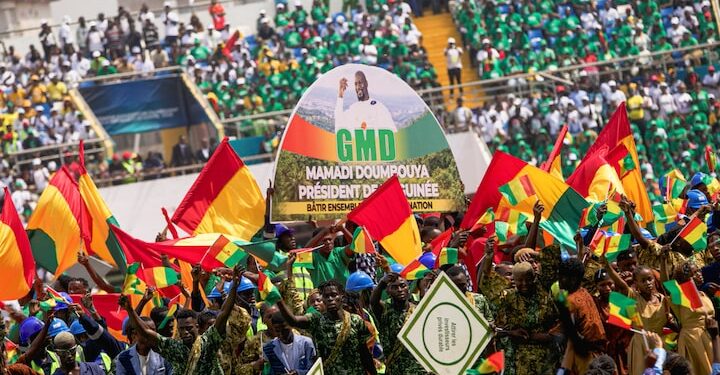 Doumbouya’s Coalition Sweeps Guinea Parliament, Securing 100+ Seats