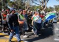 SOUTH AFRICA : Tensions Rise As Anti-Immigration Protesters March In Kwa-Thema