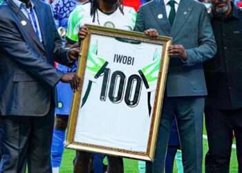 Iwobi Marks 100th Cap For Nigeria In Friendly Against Portugal