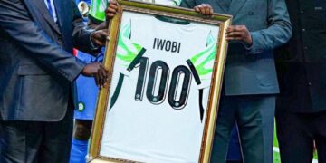 Iwobi Marks 100th Cap For Nigeria In Friendly Against Portugal