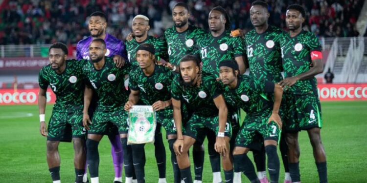 Super Eagles of Nigeria Retain 26th Spot in Latest FIFA Rankings