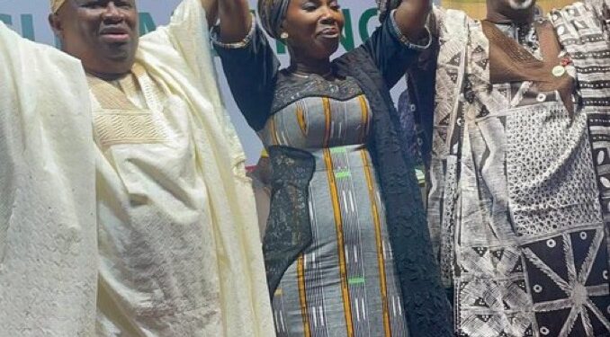 NIGERIA: Ogun State APC Unveils Kudirat Adegunwa-Balogun As Yayi’s Running Mate