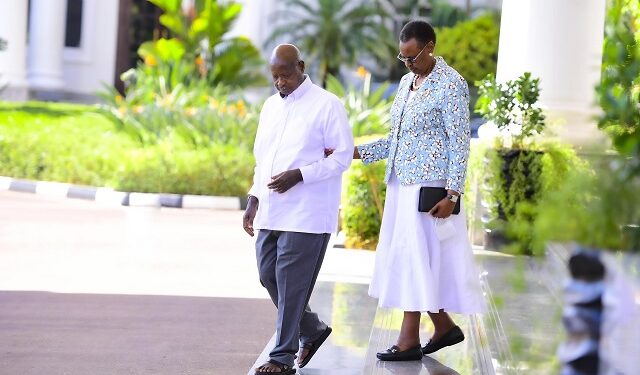 Museveni Says Kenya’s First Lady Janet Recovered After Serious March Illness