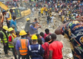 NIGERIA: People Rescued as Building Collapse in Alakija Area of Lagos