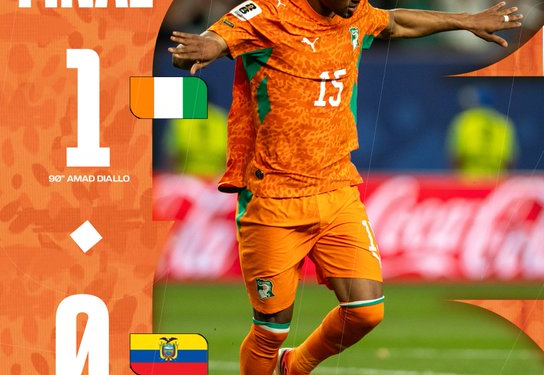 Amad Diallo Scores As Ivory Coast Defeat Ecuador in World Cup Group E Opener