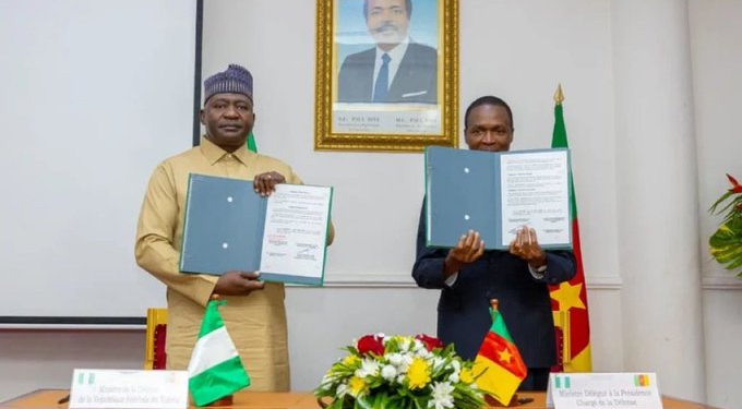 Nigeria, Cameroon Sign Defence Pact to Boost Border and Maritime Security