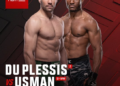 Nigeria’s Usman to Take on South Africa’s Du Plessis in UFC Clash