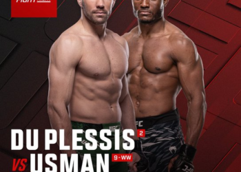 Nigeria’s Usman to Take on South Africa’s Du Plessis in UFC Clash