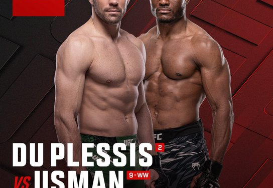 Nigeria’s Usman to Take on South Africa’s Du Plessis in UFC Clash