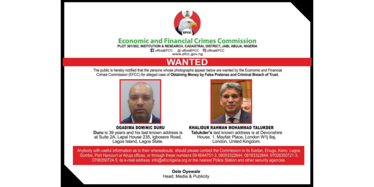 Nigeria: EFCC Puts N1 Billion Fraud Suspect in Lagos, UK Partner on Wanted List