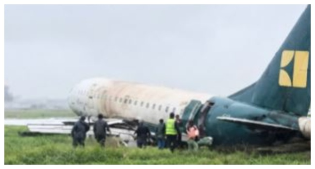 Nigeria: (VIDEO) Enugu Air Plane Runs Off Runway in Benin, No Casualties Reported