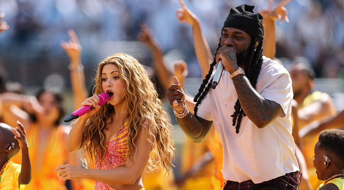 Burna Boy, Shakira Headline FIFA’s First-Ever World Cup Halftime Show
