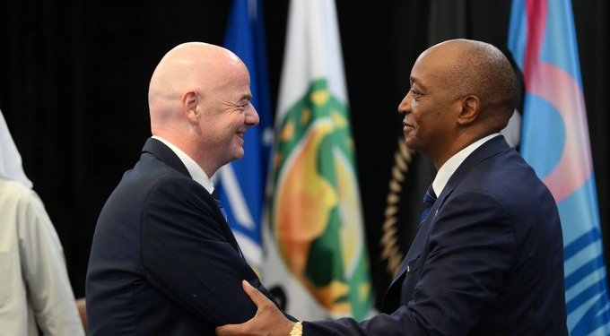 FOOTBALL: Motsepe Backs Infantino Amid Growing Criticism of FIFA President