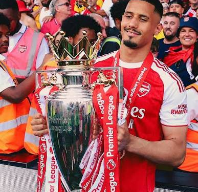 Arsenal Star William Saliba Visits Cameroon To Visit Family After World Cup Campaign