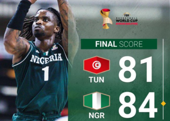 D’Tigers of Nigeria Defeat Tunisia 84-81 in FIBA World Cup Qualifiers
