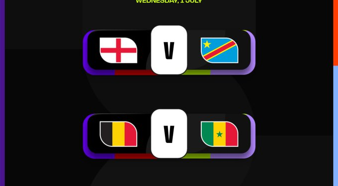 England Battle DR Congo for World Cup Last-16 Spot