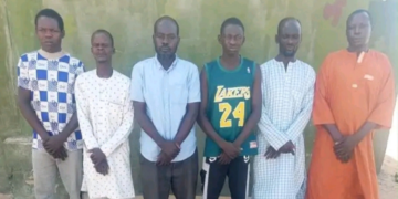 Nigerian Troops Arrest Six Suspected ISWAP Fundraisers in Borno