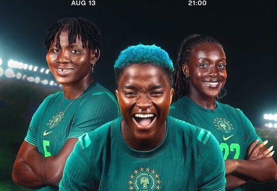 Super Falcons of Nigeria and South Africa Battle For World Cup Play-Off Spot Today