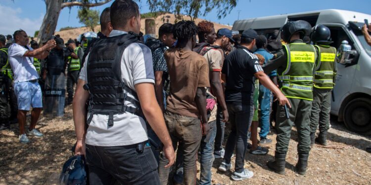 Morocco Detains More Than 100 Migrants Near Ceuta as Border Security Ramps Up