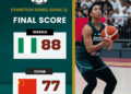 BASKETBALL: D’Tigress of Nigeria Beat China 88-77 in World Cup Warm-Up