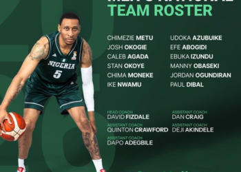 BASKETBALL: D’Tigers of Nigeria Unveil Final Squad For FIBA World Cup Qualifiers