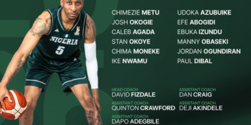 BASKETBALL: D’Tigers of Nigeria Unveil Final Squad For FIBA World Cup Qualifiers