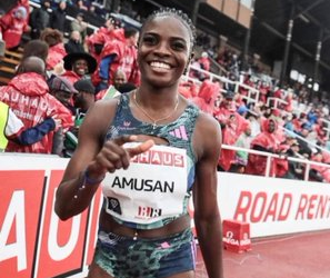 ATHLETICS: Tobi Amusan Leads Team Nigeria Contingent to Final Diamond League