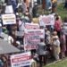 Lagos Police: “No Tear Gas Fired at Pensioners” — Viral Protest Photo Called AI Fake