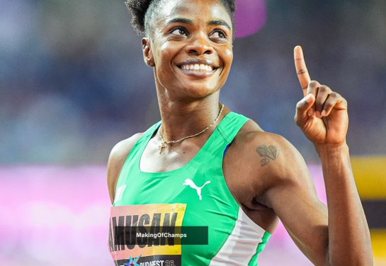 NIGERIA: Tobi Amusan Earns $75,000 After Winning Silver in Budapest
